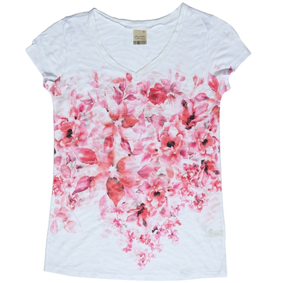 Barcode Apparel Tops - *3/$30* Barcode Apparel Floral Burnout Tee